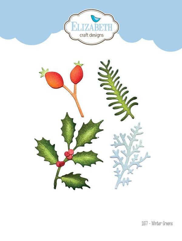 Elizabeth Craft Winter Greens Die